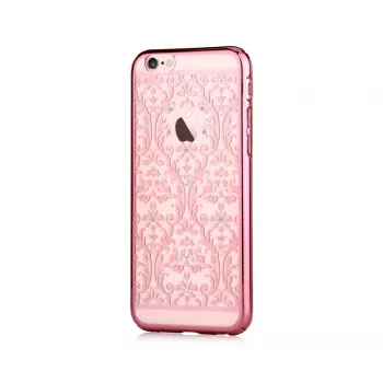 Devia Apple iPhone 7 Baroque so Swarovski ružovozlatou zadnou stranou