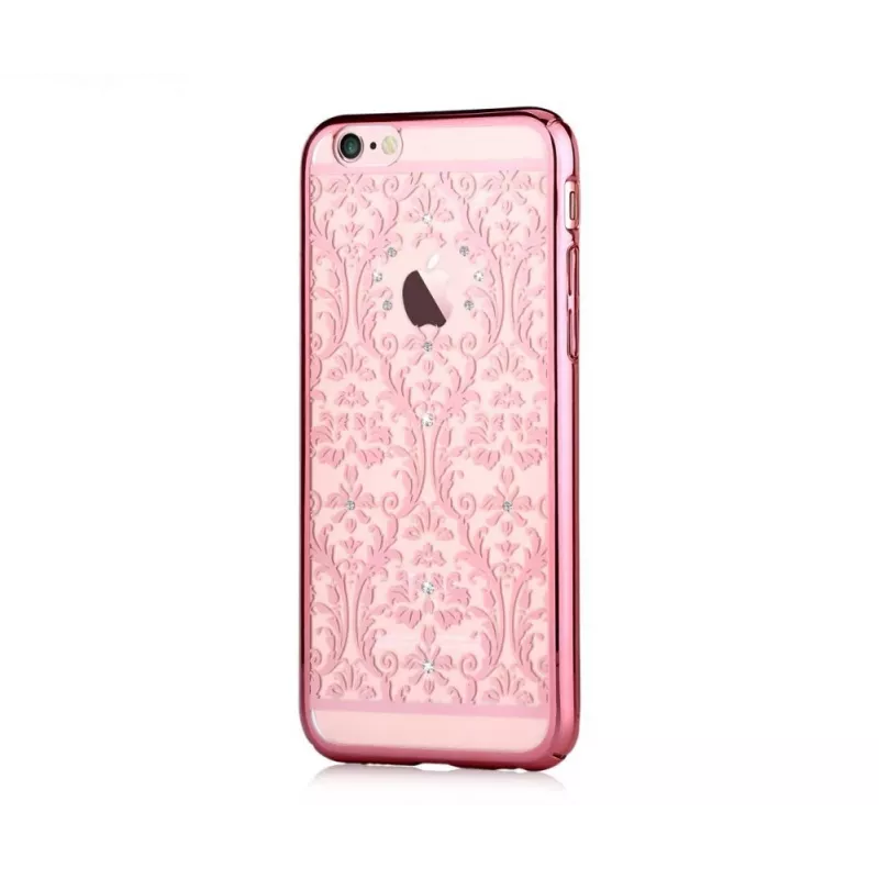 Devia Apple iPhone 7 Plus Baroque so Swarovski ružové zlato ochranné puzdro
