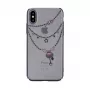 Devia Apple iPhone X Crystal Shell kryt čierny
