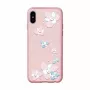 Devia Apple iPhone X Flower Embroidery puzdro Lanya čierna
