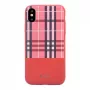 Devia Apple iPhone X Lattice puzdro červené