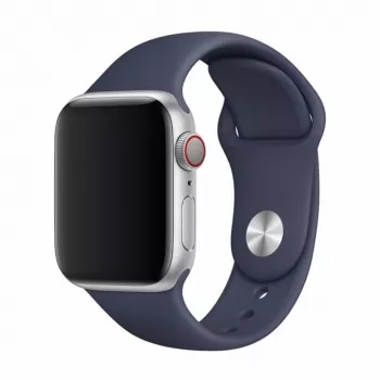 Devia Apple Watch 44mm / 42mm remienok Deluxe Sport Midnight Blue