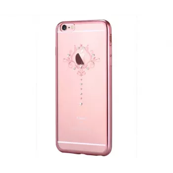 DEVIA Crystal Iris Soft puzdro pre Apple iPhone 7 - rose gold
