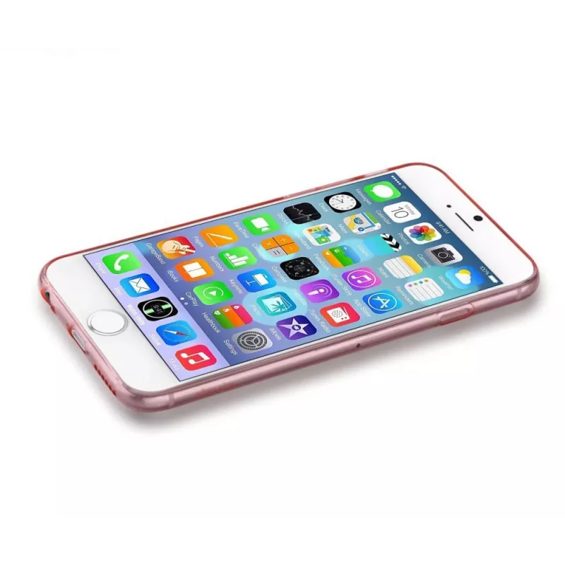 Devia Naked Series Ultra-Thin Translucent Matte zadný kryt pre Apple iPhone 7 / 8 - Rose Gold