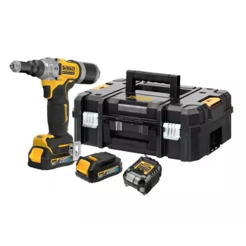 DEWALT 18V akumulátorová nitovacia pištoľ DCF414E2GT 20kN 30mm 2x1,7Ah POWERSTACK TSTAK