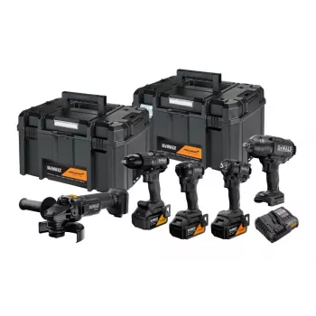 DEWALT DCD86M+DCF86M+DCF99M+DCF92M+DCG45M Akumulátorová kombinovaná súprava 3x5.0Ah