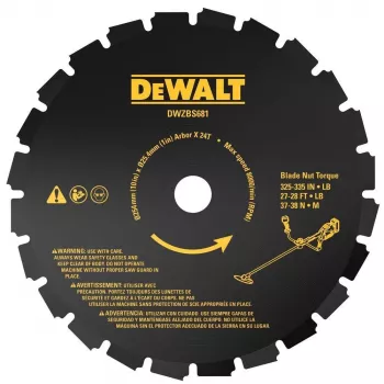 DEWALT 255mm 24T nôž kosačky na 54V XR FlexVolt kosačku