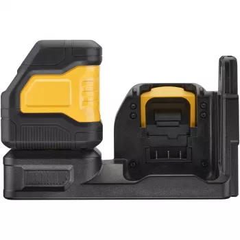 DEWALT krížový líniový laser DCE088NG18, 12/18V (čierna/žltá, bez batérie a nabíjačky, zelené laserové línie, T STAK box)