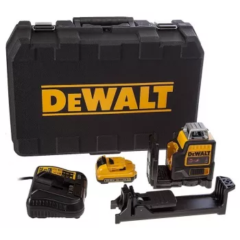 DEWALT DCE0811D1R-QW XR Li-Ion laserová vodováha 10,8V 2,0Ah čierna, žltá
