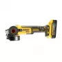 DeWalt DCG405H2T-QW 18 V XR bezuhlíková uhlová brúska 125 mm, 2x 5,0 Ah, TSTAK