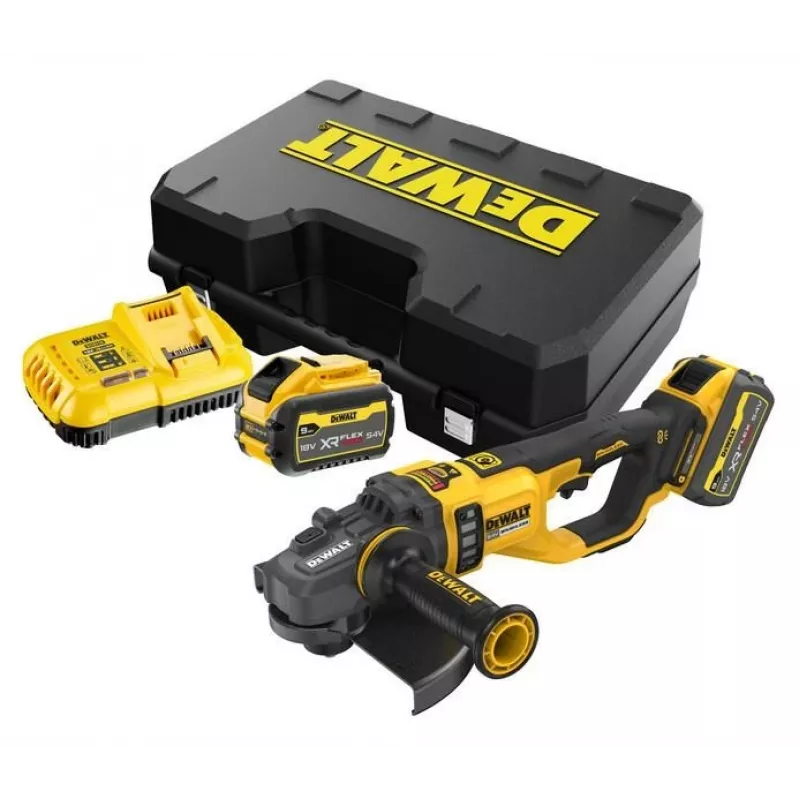 DeWalt DCG460X2-QW 54 V XR FLEXVOLT uhlová brúska 230 mm