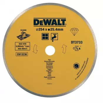 DEWALT diamantový rezací kotúč na keramické dlaždice 250x25,4mm DT3733