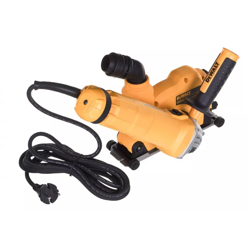 DEWALT DWE46107 125 mm uhlová brúska s krytom na ochranu proti prachu 1400 W