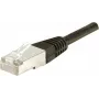 DEXLAN Cat. 6A S/FTP patch kábel, 10 Gbit/s, PoE++, čierny, 15 m 858383