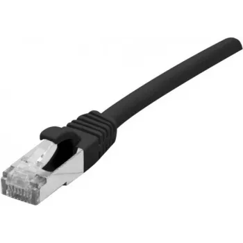 DEXLAN Cat.6A S/FTP patch kábel, PiMF, 20m, čierny, 10Gbps, LSZH 858655