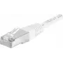 DEXLAN Cat6a SFTP patch kábel RJ45 na RJ45 5m biely zaliaty 10Gbps 858365