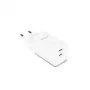 DICOTA 2-portová GaN nástenná nabíjačka 45W, Dual USB-C, biela
