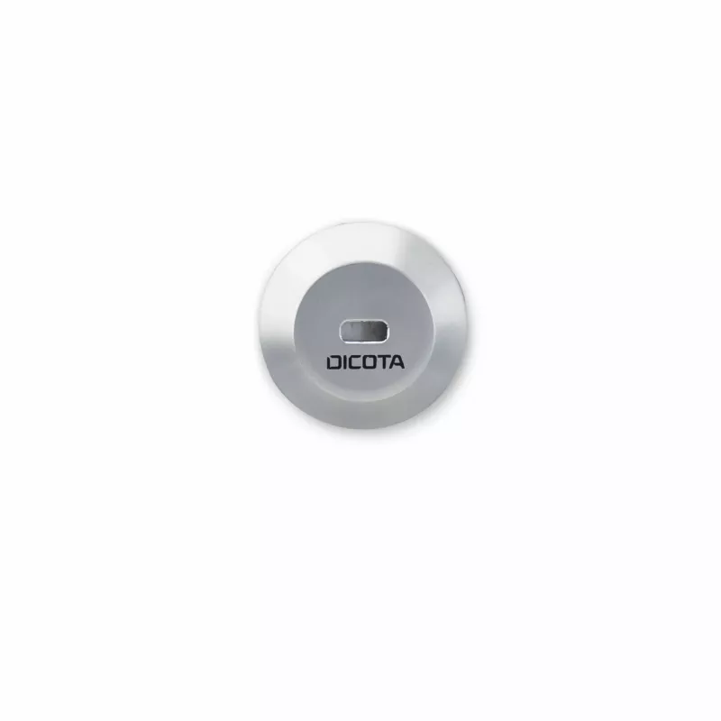 DICOTA kotevná doska zámku notebooku pre T-Lock, strieborná D32052