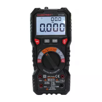 Digitálny multimeter s baterkou Habotest HT118A, True RMS, NCV