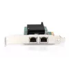 DIGITUS 2-portová Gigabit Ethernet sieťová karta, RJ45, PCI Express, čipset Intel I210-AT (DN-1013-2)