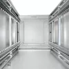 DIGITUS 36HE Unique sieťový rozvádzač 600x600mm sklenené dvere sivý