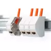 DIGITUS DIN-lištový adaptér pre 1x Keystone modul, IP20