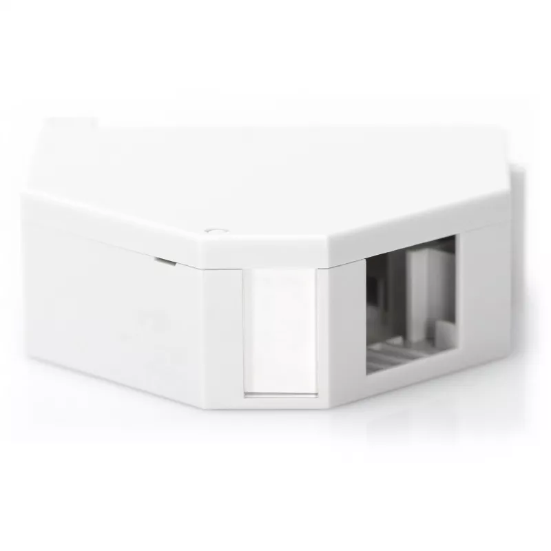 DIGITUS DIN-lištový adaptér pre 1x Keystone modul, IP20