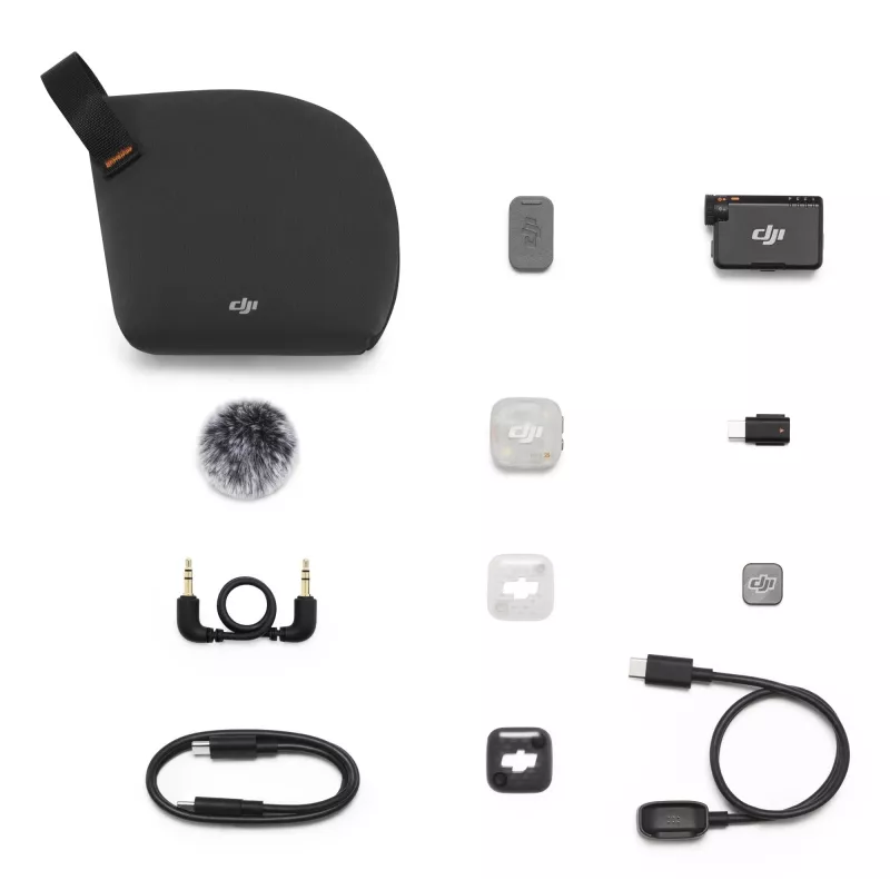 DJI Mic Mini 2S (1 TX + 1 RX) mikrofón