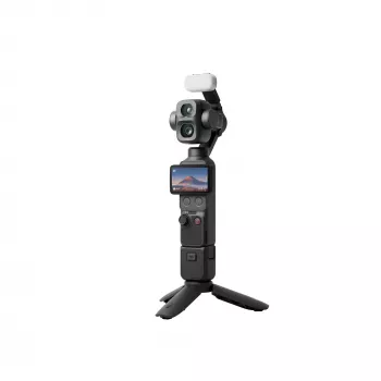 DJI Osmo Pocket 4P Vlog Combo 4K kamera, čierna
