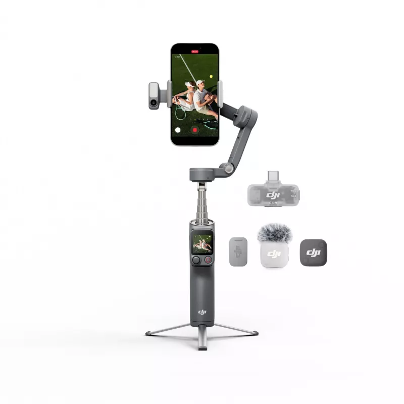 DJI Osmo Mobile 8P Creator Combo stabilizátor pre smartfón čierny