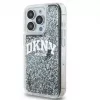 DKNY Apple iPhone 15 Pro 6,1 palca hardcase Liquid Glitter Big Logo čierna