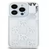 DKNY Apple iPhone 15 Pro Max 6,7 palca hardcase Liquid Glitter Multilogo biela