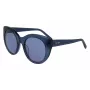 DKNY dámske slnečné okuliare butterfly DK517S-400 modrý acetát sivé gradientové sklo 52 mm