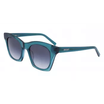 DKNY dámske slnečné okuliare DK541S-430 havannový acetátový rám hnedé gradientové sklá 51 mm