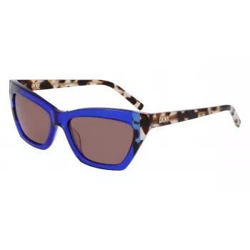 DKNY dámske slnečné okuliare DK547S5516425 - Havana acetátový rám, hnedé gradientové sklá, 55 mm