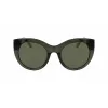 DKNY dámske slnečné okuliare DK517S-300 havana acetátový rám gradient hnedý polykarbonátové sklá 52mm