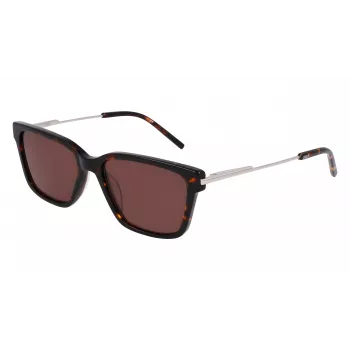 DKNY dámske slnečné okuliare DK713S5617237 Havana hnedá obdĺžnikové 56mm