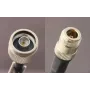 DMT 3m Ecoflex 10 koaxiálny kábel s N konektorom samec na N konektor samica, 50 Ohm
