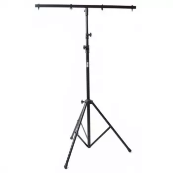 DNA LS1 stojan na svetlo s T-tyčou, max. výška 320 cm, nosnosť 20 kg, oceľ, čierny