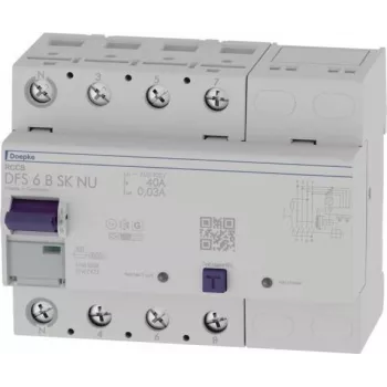 Doepke DFS6 040-4/0.03-B SK NU prúdový chránič 4-pólový 40A 30mA Typ B 09134899
