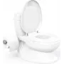 Dolu WC nočník na učenie na toaletu so zvukom splachovania, biela 8690089070517