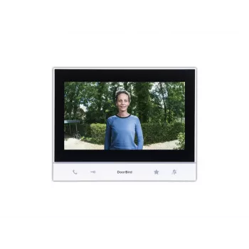 Doorbird A1103 IP Video Indoor Station 7 palcový IPS dotykový displej biela čierna