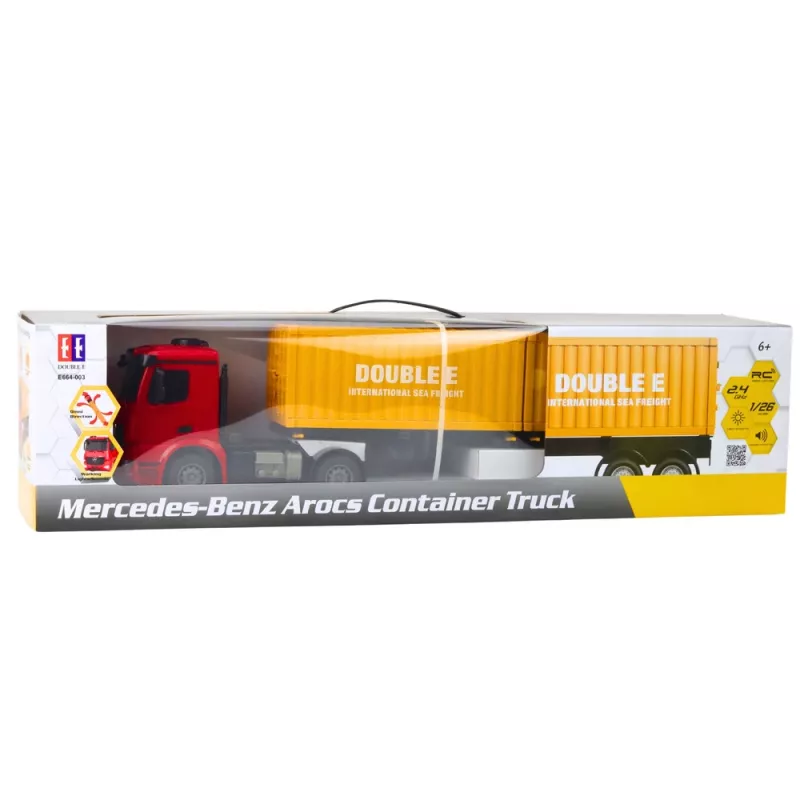 Double E Mercedes-Benz Arocs RC kontajnerové nákladné auto 1:26