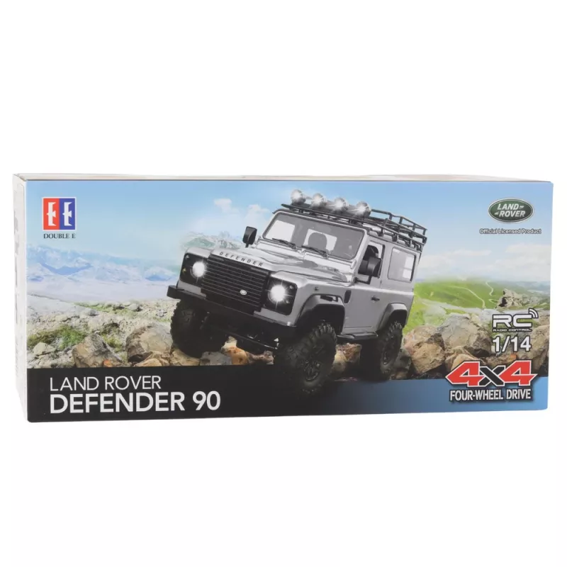 Double E diaľkovo ovládané offroad vozidlo RC Land Rover Defender 90 červené 1:14