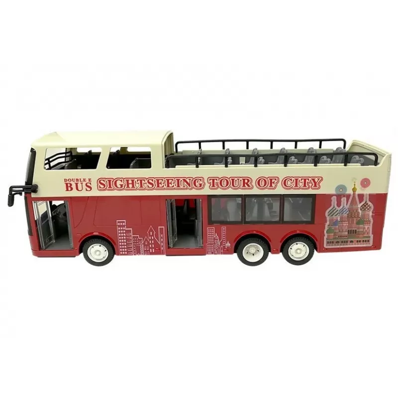 Double E diaľkovo ovládaný dvojposchodový autobus R/C 2.4G 1:18