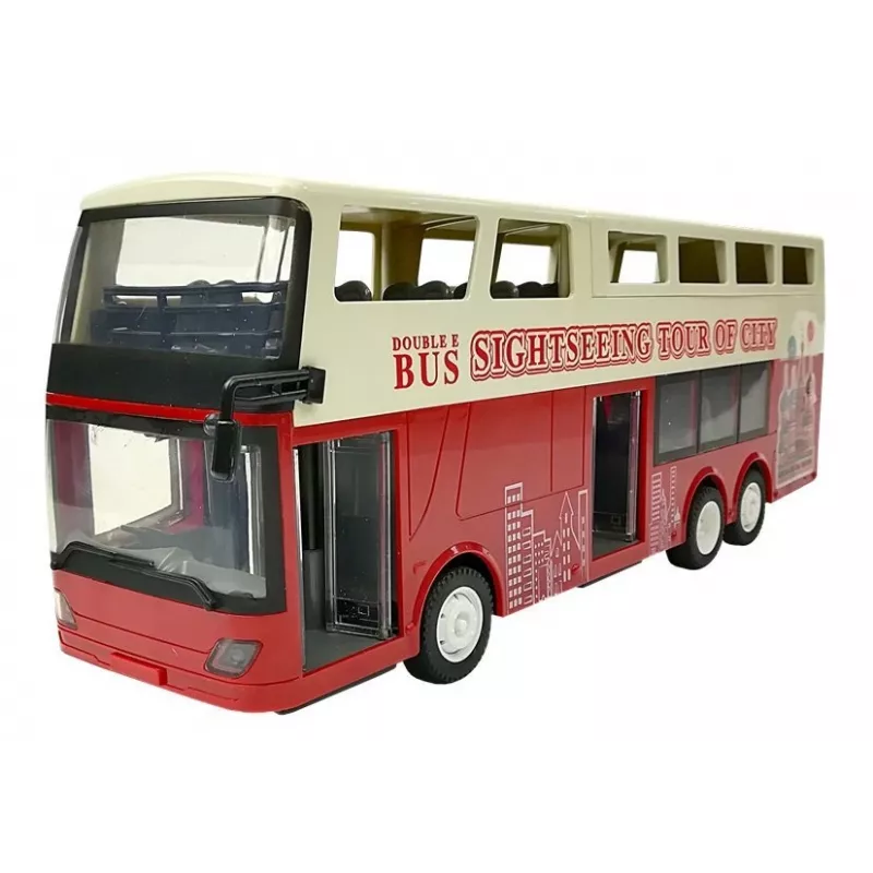 Double E diaľkovo ovládaný dvojposchodový autobus R/C 2.4G 1:18