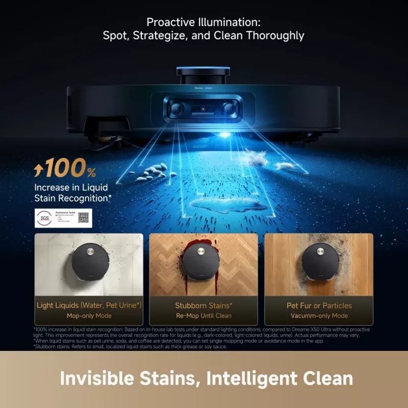 DREAME X60 Ultra Complete RLX87DE-BK robotický vysávač