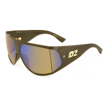 DSQUARED2 D2-0124-S-79U pánske slnečné okuliare Havana hnedý acetát 75/11/115 mm UV400