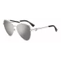 DSQUARED2 dámske slnečné okuliare D2-0093-S-10 čierny acetátový hranatý rám sivé sklá 60/17/140 mm