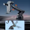 Dudao F5PRO+ držiak na mobil s prísavkou - čierny